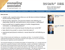 Tablet Screenshot of counselingkc.com